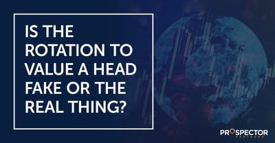 Is the Rotation to Value a Head Fake or the Real Thing?