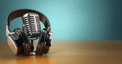 Microphone and headphones