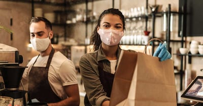 Restaurant service during pandemic